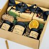 Корпоративный бокс на новый год с элитным чаем и свечой в Дарите красиво по цене 4990