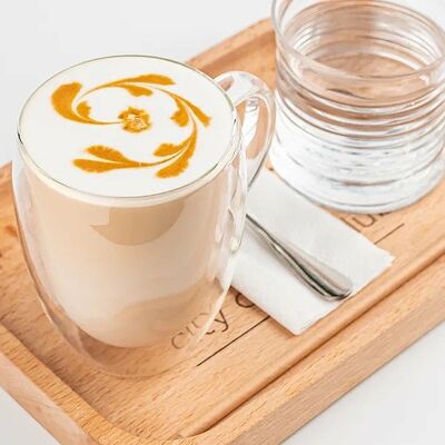 Латте на растительном молоке в Шаверма и Пельмень по цене 1590 ₽