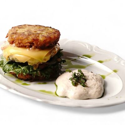 Драники с бифштексом в Завтрак по цене 800 ₽