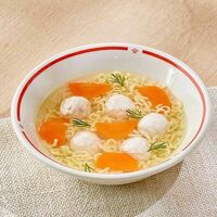 Суп с фрикадельками в Тануки