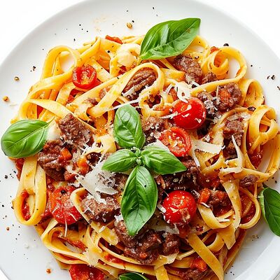 Паста Биф в На ночь жрать по цене 600 ₽