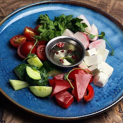 Овощная тарелка в Мята signature 2ФР по цене 580 ₽