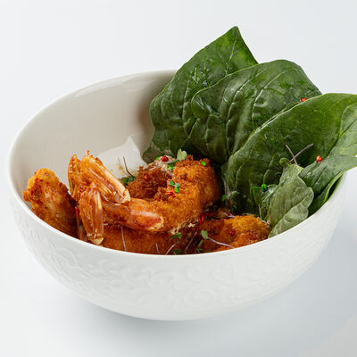 Хрустящие креветки в медовом соусе в Магадан по цене 789 ₽