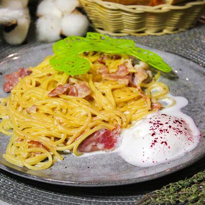 Паста Карбонара в Колизей по цене 450 ₽