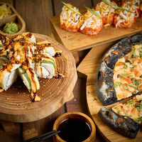 Логотип Кушай Суши Ешь Пиццу