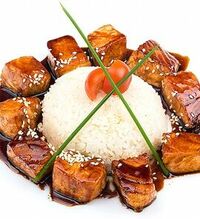 Сяке терияки в Олимпик