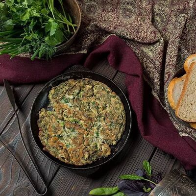 Омлет Кю-Кю в Почувствуй Вкус Азербайджана по цене 520 ₽