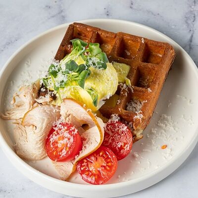 Вафля Кабачковая с индейкой в Кэрри по цене 450