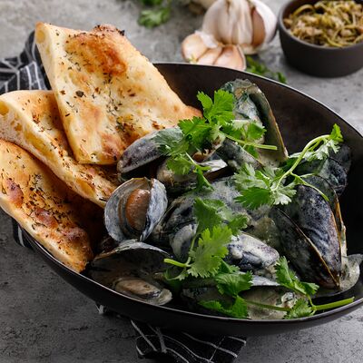 Мидии в сметанно-чесночном соусе в ЛарисуВаннуХочу по цене 990