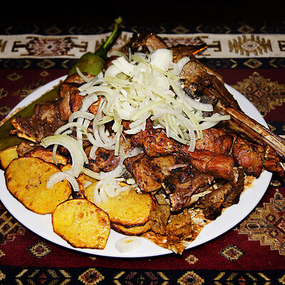 Ассорти шашлыков Большой пикник в FastШашлык и Хинкали по цене 3750 ₽