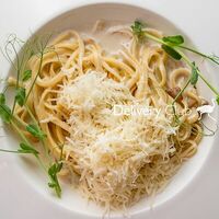 Сливочная паста с белыми грибами в Parmesan