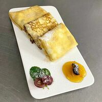 Блины с творогом и изюмом в Бо-Бо