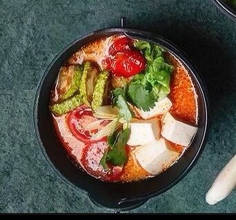 Акция Доставка Том-ям с тофу и овощами в Кабуки по цене 273