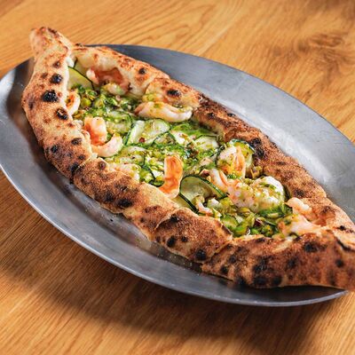 Пиде с креветками в 321 Club by Novikov по цене 680