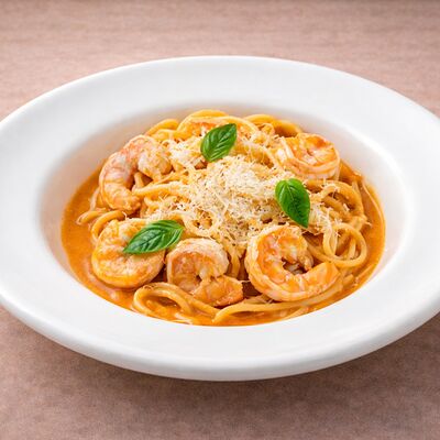 Паста с креветками в Fisha Raw Bar & Grill по цене 720 ₽