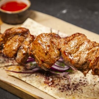 Шашлык из свинной шейкив Panama City по цене 559 ₽