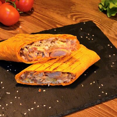 Шаурма сырный Джо с курицей в Папа Mangals по цене 370 ₽