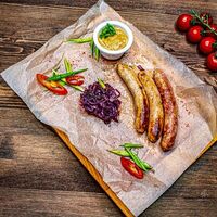 Колбаски куриные с зеленью в Бар Бавария