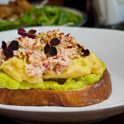 Бриошь с камчатским крабом в Сыроварня по цене 890 ₽