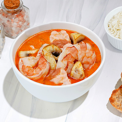 Суп Том Ям с морепродуктами в Магбургер & Братья Караваевы по цене 335