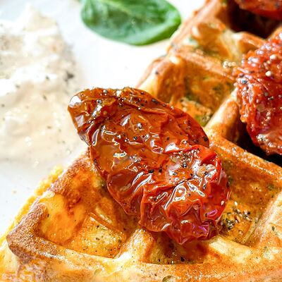 Вафля с сыром и шпинатом в Park47 по цене 650 ₽