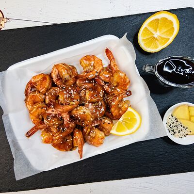 Тигровая креветка в соусе Терияки в РАКОВАРЪ по цене 1490 ₽