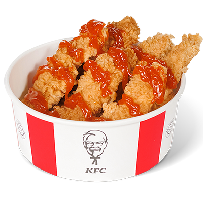 Стрипсы чили-мед L в KFC Sary Arka Almaty по цене 3090 ₸