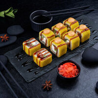 Жареный ролл Чикен икура в Суши даром