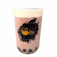 Молочная клубника с крем-чизомв Sisu bubble tea