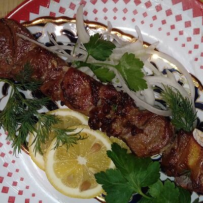 Шашлык из бараньей мякоти в Шашлычная Одил по цене 500 ₽