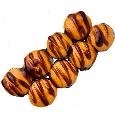 Запеченный спайси с лососем в Chudu Pizza по цене 728 ₽