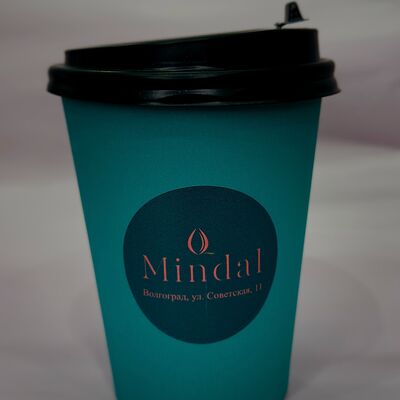 Латте большое в Mindal store&cafe по цене 400 ₽