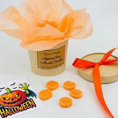Аромасаше мелтсы зловещие тыквы на Хеллоуин Halloween в Дарите красиво по цене 1590 ₽