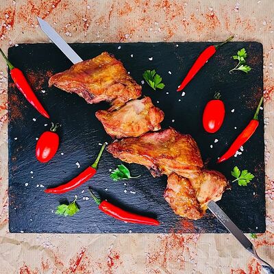Шашлык Сочная курочка в Бардак на углях по цене 450 ₽
