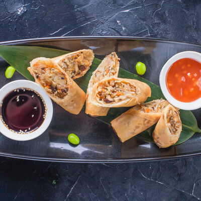 Овощные спринг-роллы в BonoBo по цене 480 ₽