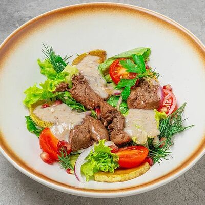 Салат из печени цыпленка в Курагадиван по цене 550