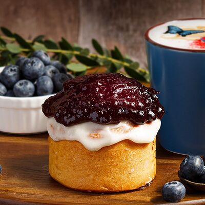 Минибон Черника в Синнабон по цене 350 ₽