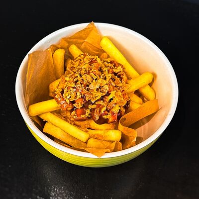 Диппер курица с фри в ЖаРим в КайФ по цене 390 ₽