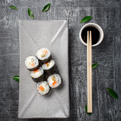 Ролл Тэйшоку в БАМБУК-БАР по цене 320 ₽