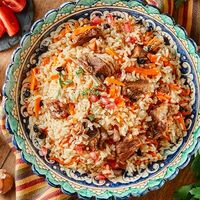 Плов классический с говядиной в Кафе Вкус Востока