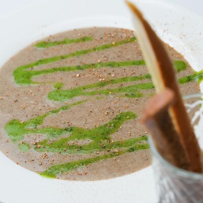 Крем-суп грибной в Cafeshion по цене 490 ₽