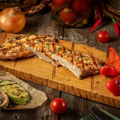 Куриная грудка на гриле в Мандариновый гусь по цене 394 ₽