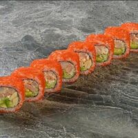 Калифорния с креветкой в Осьминог на Чапаева 58