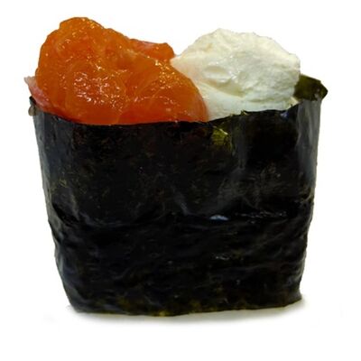 Гункан сливочный с лососем в Rolloff по цене 168 ₽