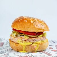 Чикенбургер в Taksim Fast Food