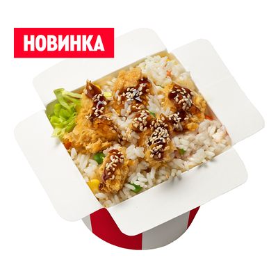 Терияки Рис Боул в KFC по цене 264 ₽