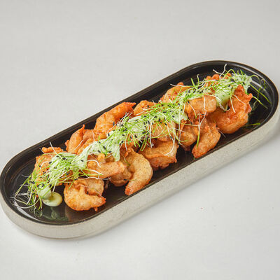 Креветки попкорн в RA‘MEN по цене 490 ₽