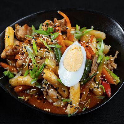 Токпокке мясо на выбор в Атлантида по цене 690 ₽