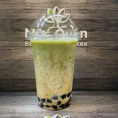 Чай с молоком и матчей в Pho Bo-Bubble Tea and Coffe Co Co Milk по цене 500 ₽