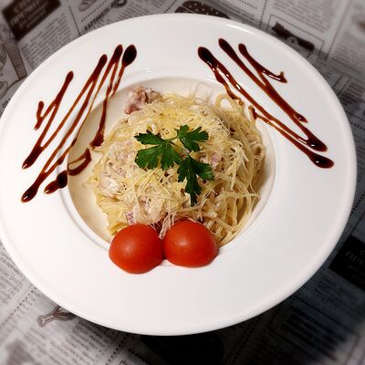 Паста Карбонара в Левон по цене 660 ₽